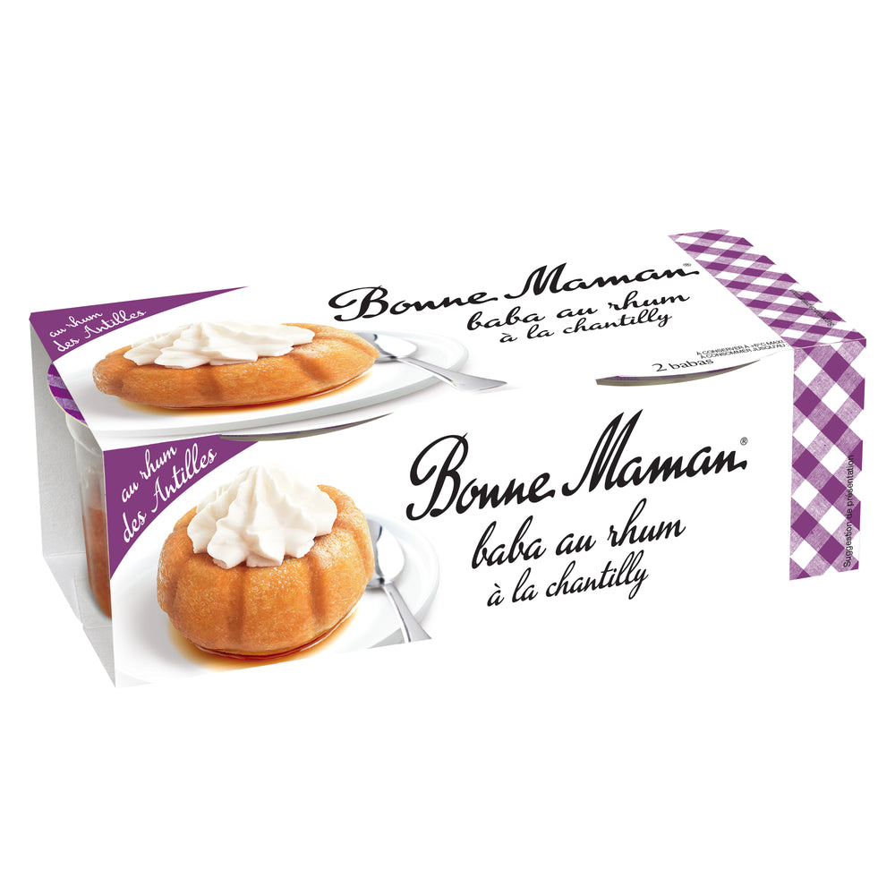 Baba au rhum à la crème chantilly