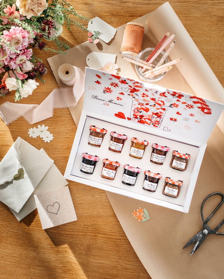 Coffret "un pot, beaucoup d'amour" et papillote confitures - Image 2