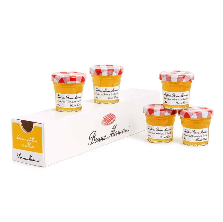 Confiture d'Ananas au Rhum et à la Vanille