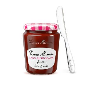 Confiture de Fraise SANS MORCEAUX et son tartineur