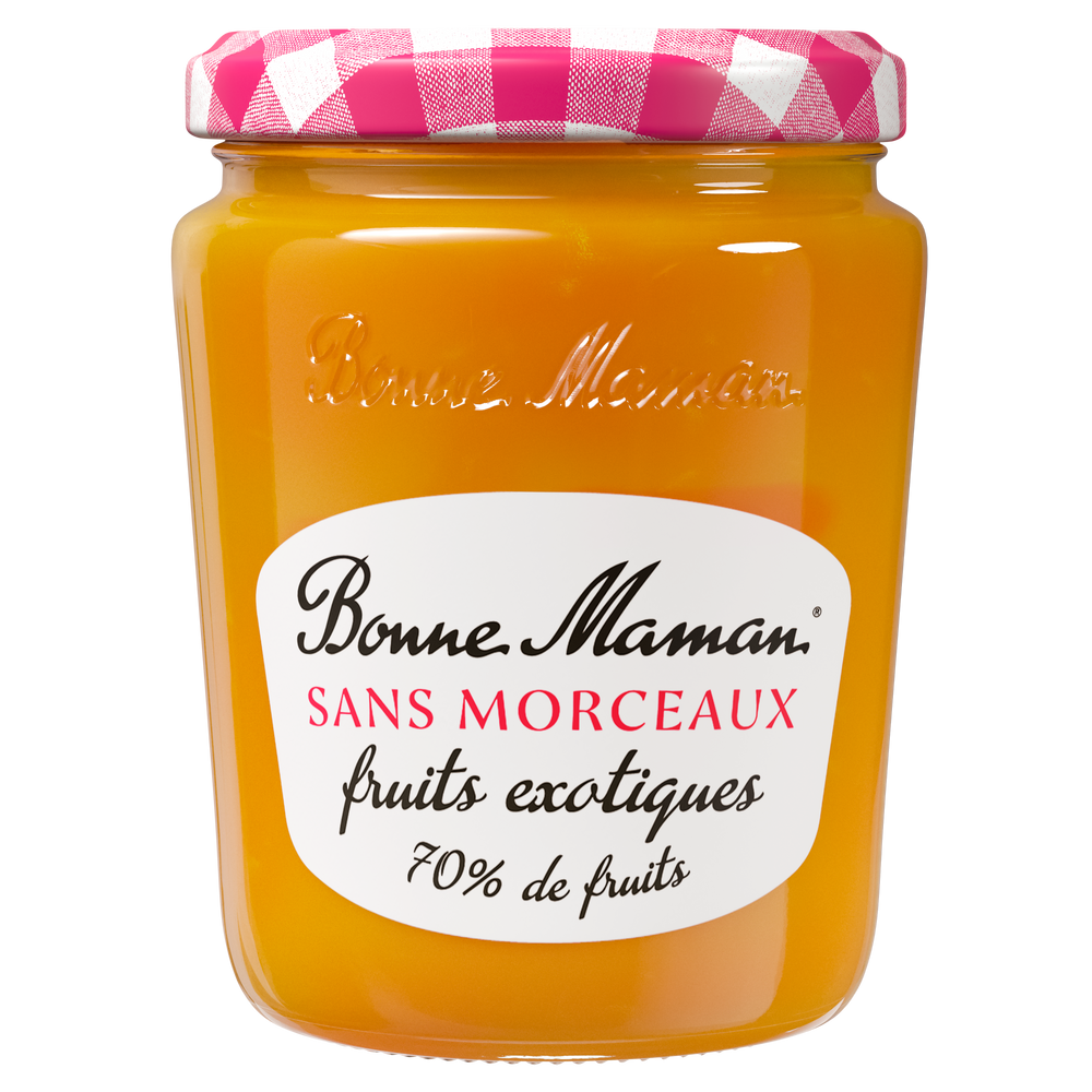 Confiture de Fruits Exotiques SANS MORCEAUX