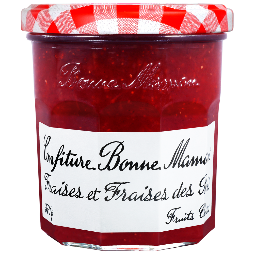 Confiture de Fraises et Fraises des Bois