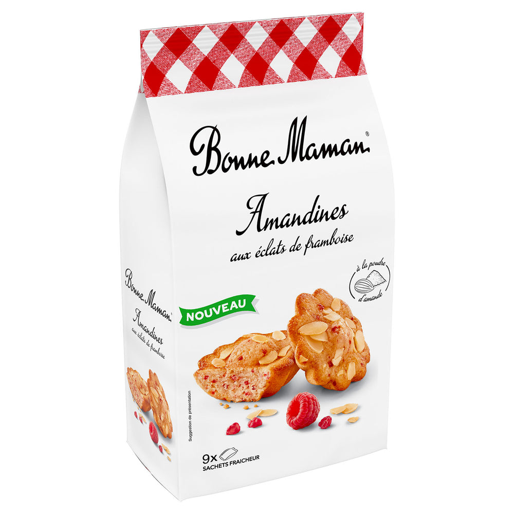 L’amandine aux éclats de framboise