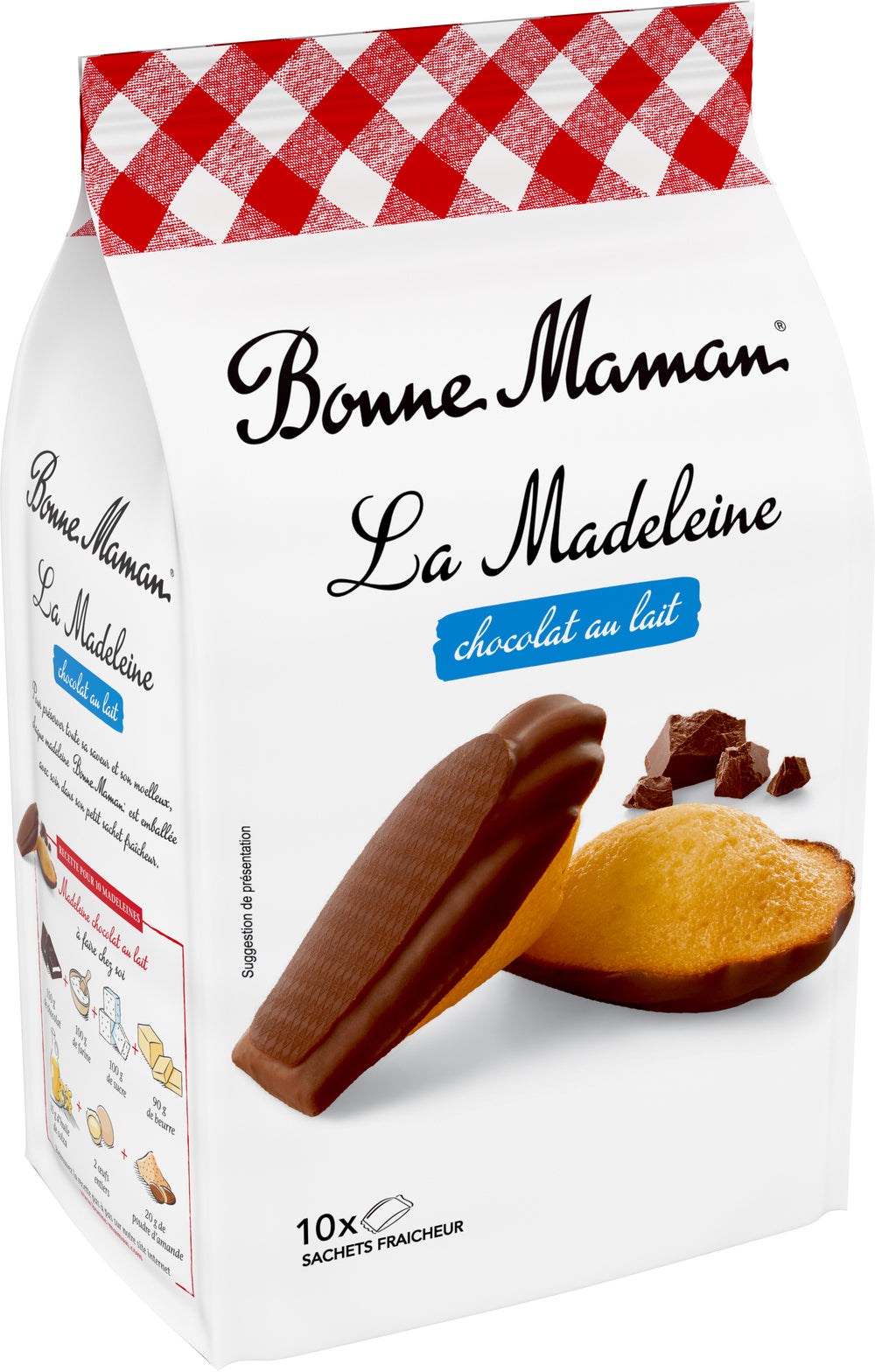 La Madeleine chocolat au lait
