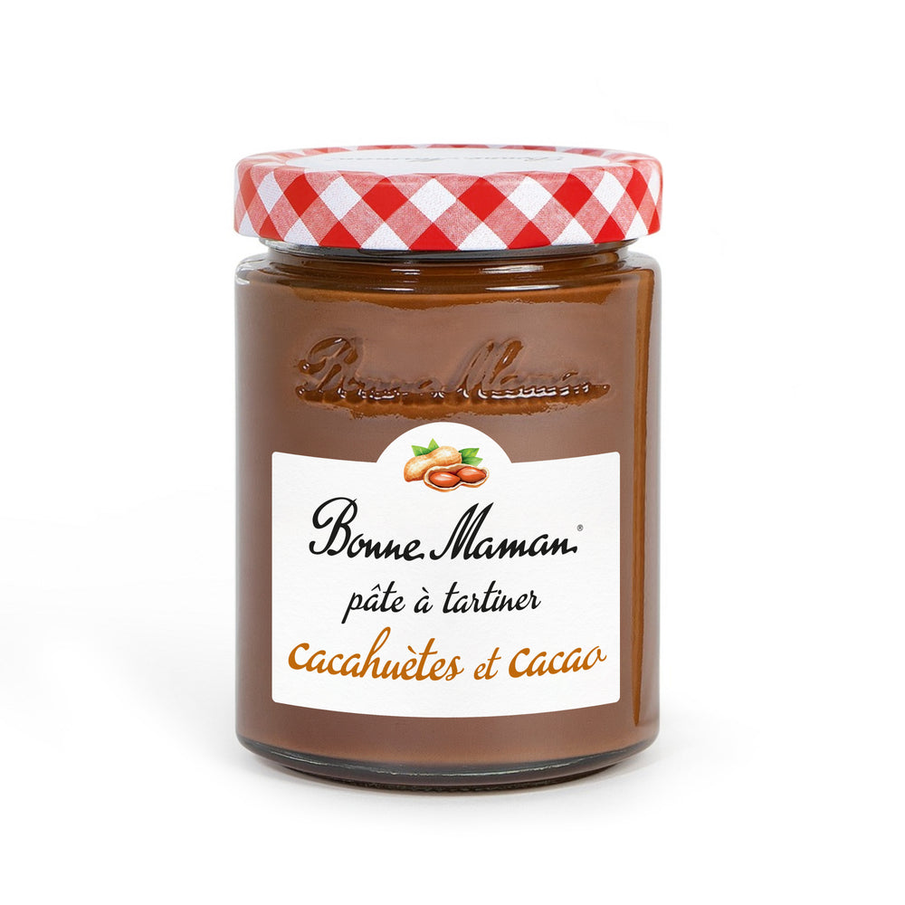 Pâte à tartiner cacahuètes et cacao - grand format
