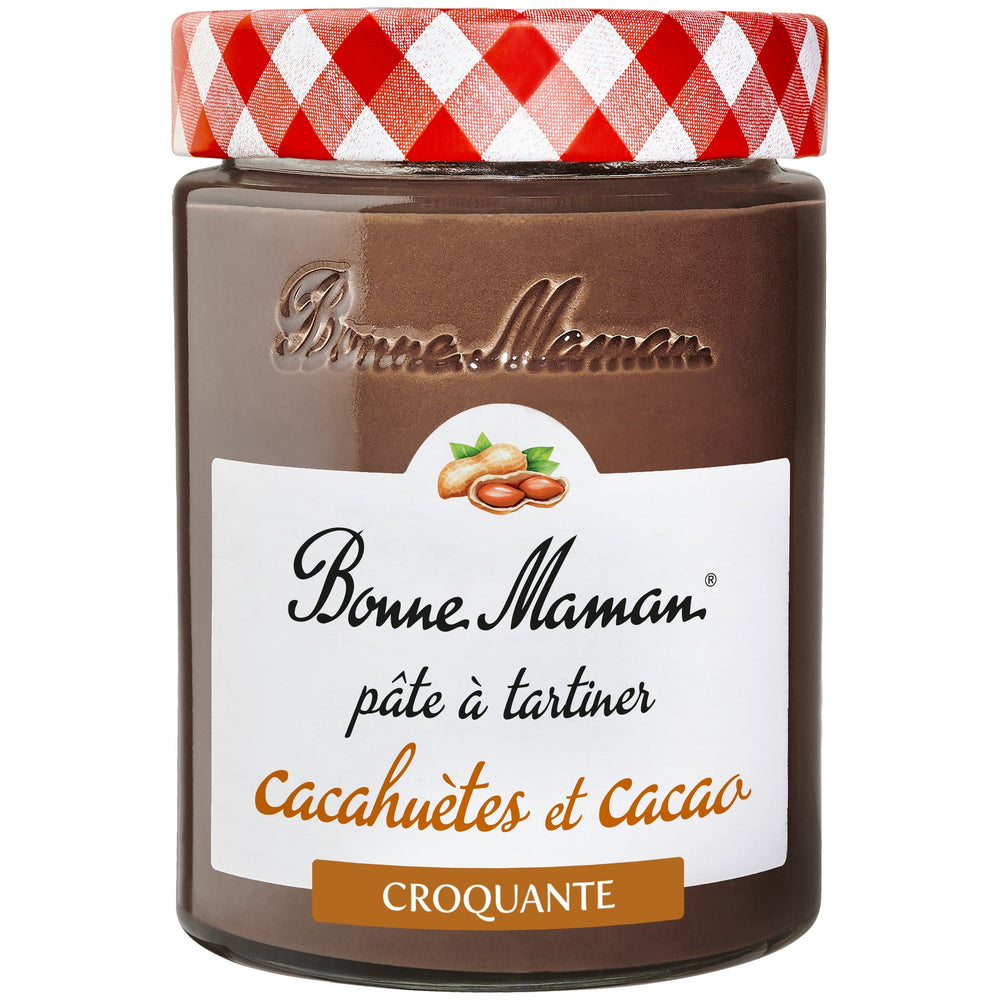 Pâte à tartiner Cacahuètes et Cacao croquante