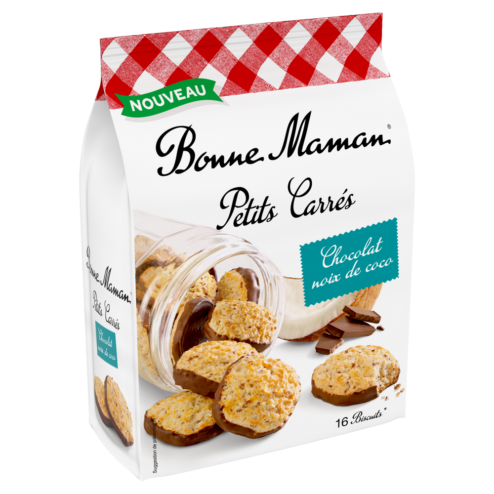 Petits Carrés choco noix de coco