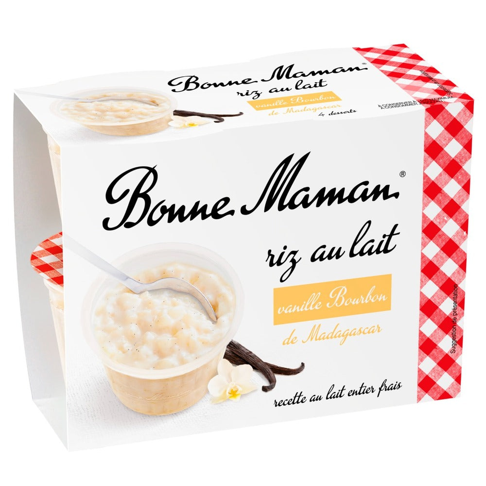 Riz au lait à la vanille Bourbon de Madagascar
