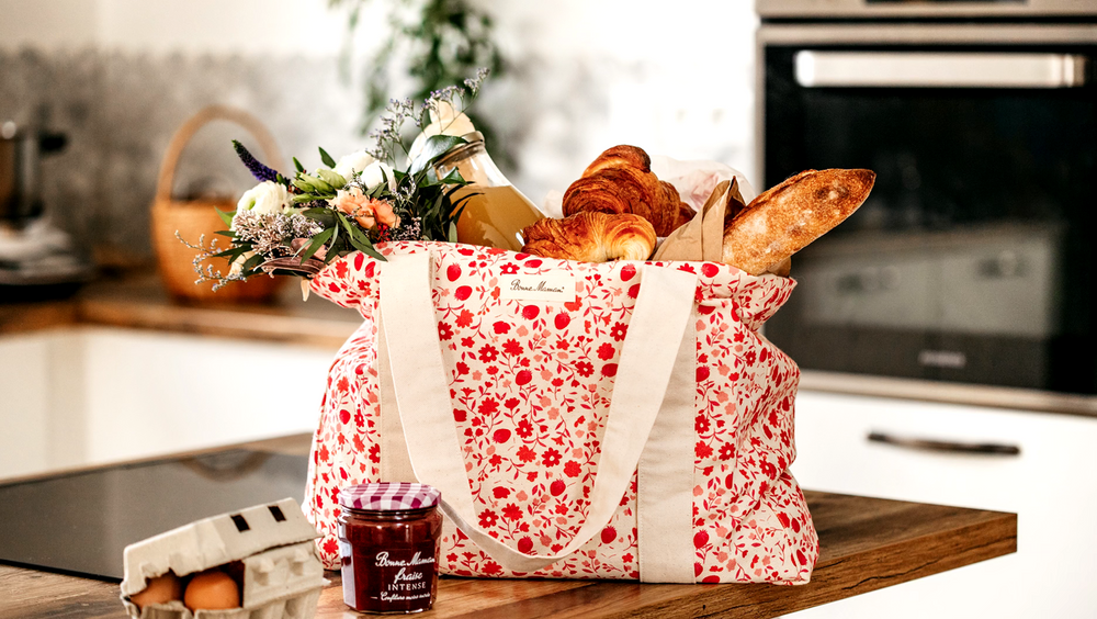 Sac cabas fleuri - Image 2