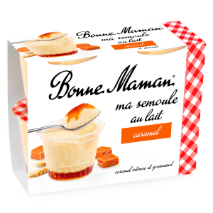 Ma semoule au lait caramel
